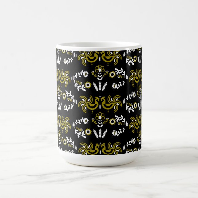 Farmhouse Rooster Countryside Home Decor Coffee Mug (Center)