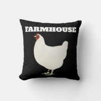 FARMHOUSE ROOSTER THROW PILLOWS