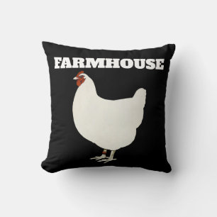 FARMHOUSE ROOSTER THROW PILLOWS