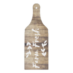 Farmhouse Rustic Barn Wood  Farm Fresh Cutting Board