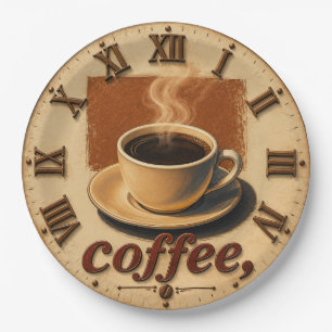 Farmhouse Rustic Vintage Kitchen Coffee Cup Paper Plates