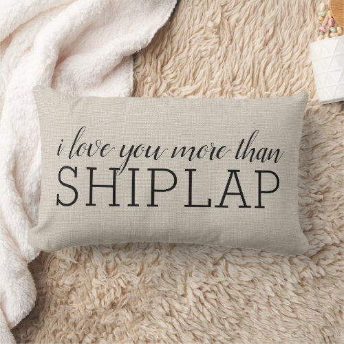 Farmhouse Shiplap Love Throw Pillow