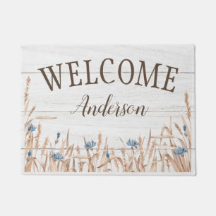 Farmhouse Shiplap Summer Field Signature Doormat
