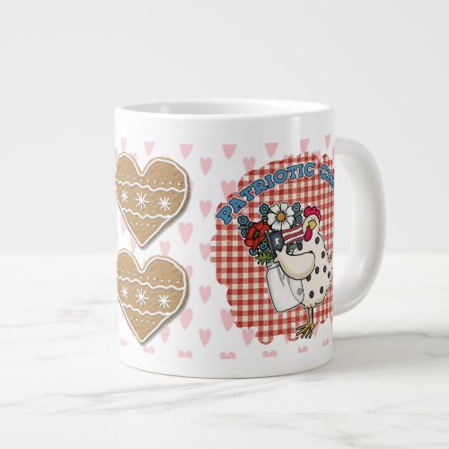 Farmhouse Style Cute Patriotic Mug