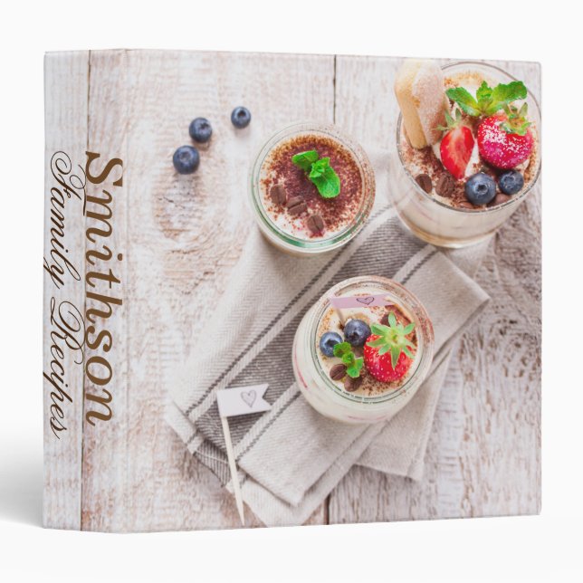 Farmhouse Table Recipe Binder (Front/Spine)