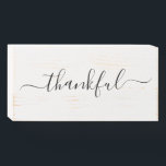 Farmhouse Thankful Wooden Box Sign<br><div class="desc">More farmhouse decor in the Little Bayleigh store!</div>