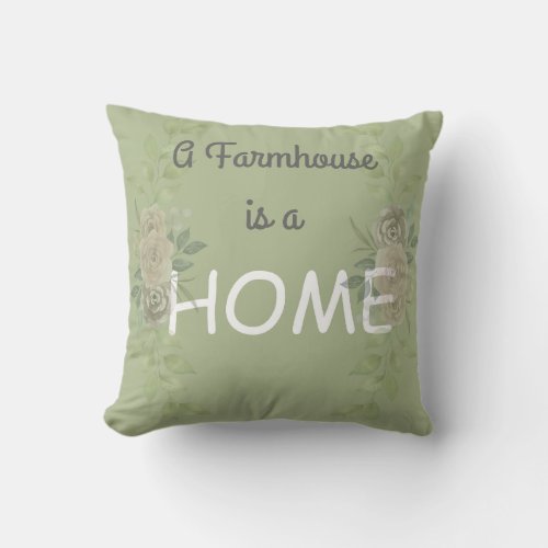 Farmhouse Throw Pillow