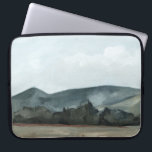 Farmhouse View Laptop Sleeve<br><div class="desc">Farmhouse View I by Emma Scarvey. Deep colors are used to create a quiet atmosphere in the peaceful outdoors.</div>