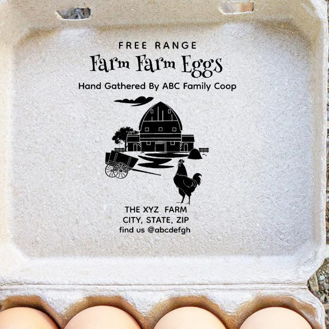 Farmhouse Vintage Egg Carton Stamp (Creator Uploaded)