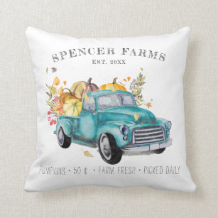Vintage Truck Decorative Throw Pillows Zazzle
