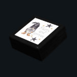 Farmhouse Winter Watercolor Gnome for Christmas Gift Box<br><div class="desc">Wrap your holiday surprises in extra charm with this “Merry and Gnomie” gift box, featuring a whimsical gnome in a tall black hat with a flowing white beard. Surrounded by gold and black stars and the playful phrase Merry and gnomie, this design blends humor with festive cheer, making it a...</div>