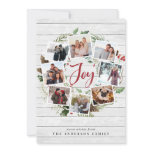 Farmhouse Wreath | Holiday Photo Collage Card Farmhouse Wreath | Holiday Photo Collage Card