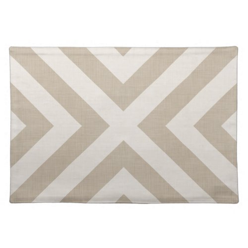 Farmhouse X Beige Linen Placemat