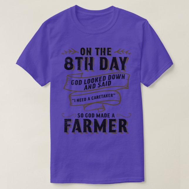 Farming Agriculture Country Life Farmers  T-Shirt (Design Front)