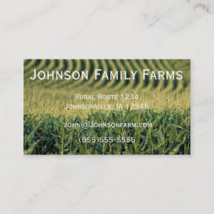 Farming Business Card