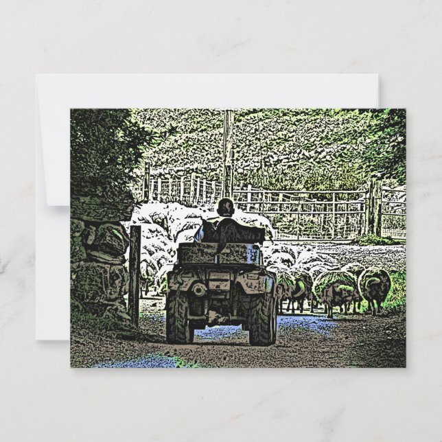 FARMING CARD Invitation (Front)