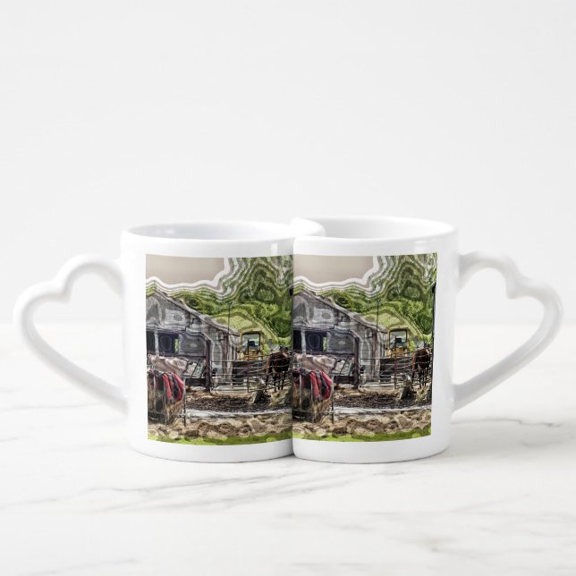 FARMING COFFEE MUG SET (Front Nesting)