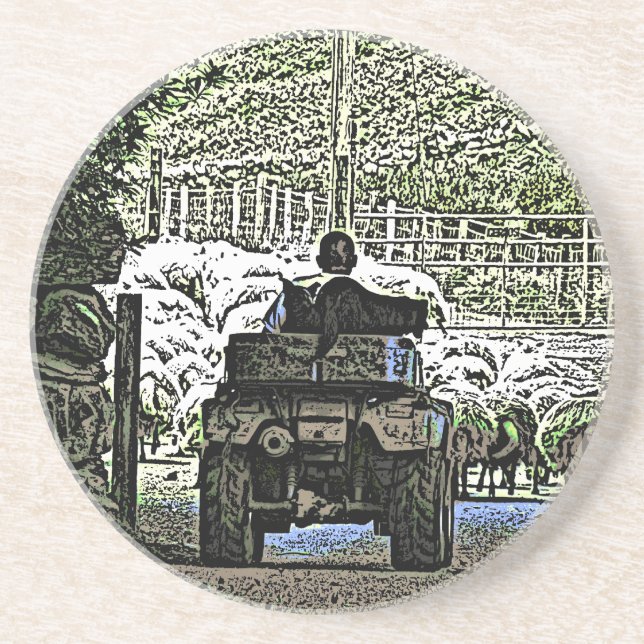 FARMING DRINK COASTER (Front)
