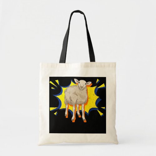 Farming Farm Animal Sheep Lover Farmer Sheep  Tote Bag