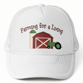 Farming for a Living Barn Tractor Cap