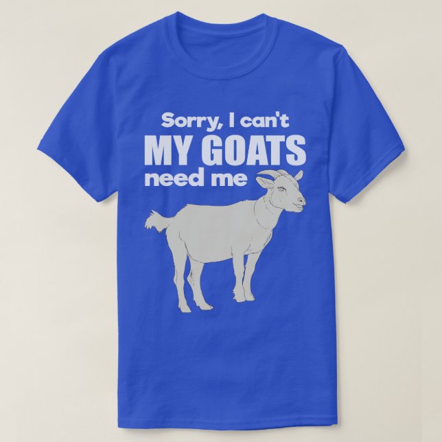 Farming Funny Goat Lover Farmer Farm Animal Goat T-Shirt (Design Front)
