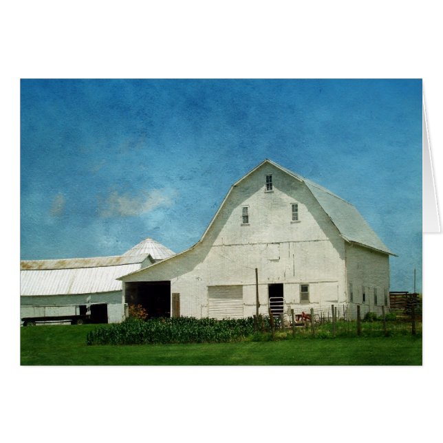 Farming in Iowa All Occasions Cards (Front Horizontal)