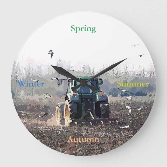 FARMING LARGE CLOCK (Front)