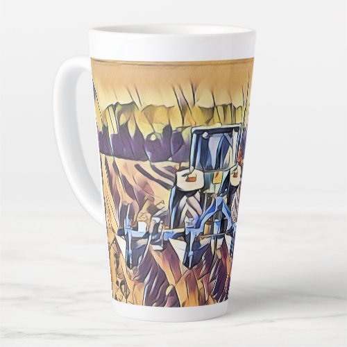 FARMING    LATTE MUG