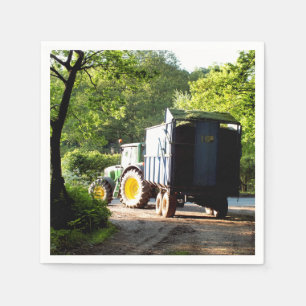 FARMING PAPER NAPKINS