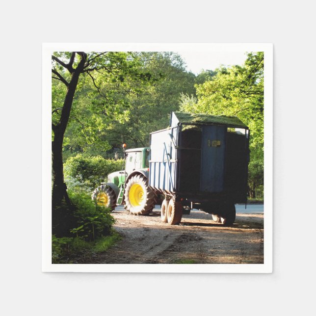 FARMING PAPER NAPKINS (Front)