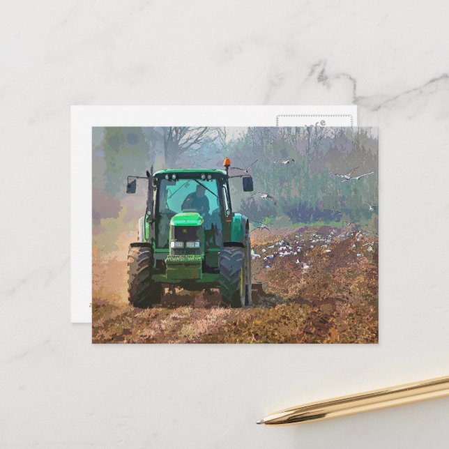 FARMING POSTCARD (Front/Back In Situ)
