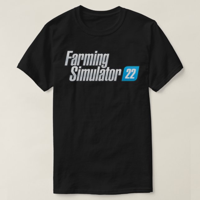 Farming Simulator 22 logo T-Shirt (Design Front)