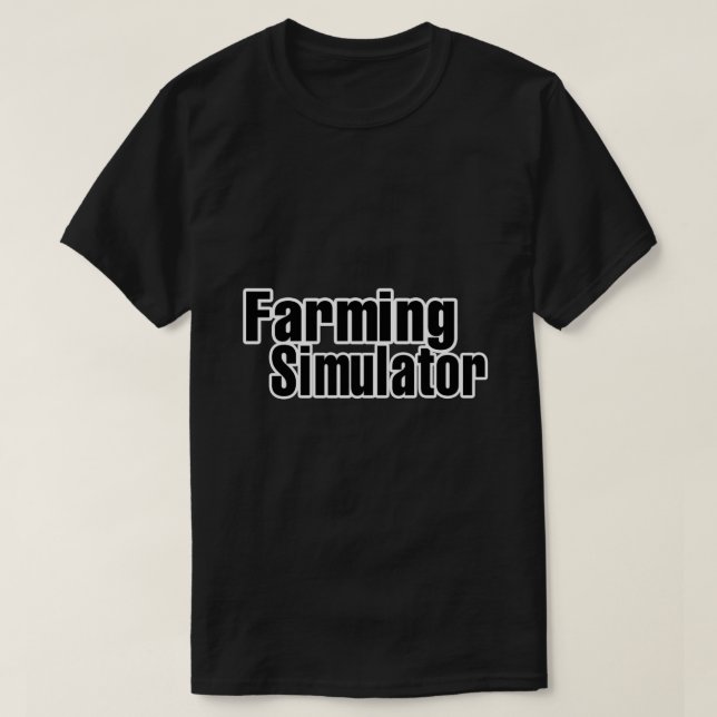 Farming Simulator - Farming Simulator 22 Logo T-Shirt (Design Front)