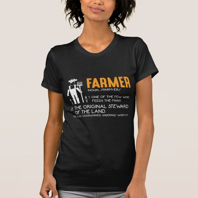 Farming Tractor Farmer Agriculture Appreciation T-Shirt (Front)