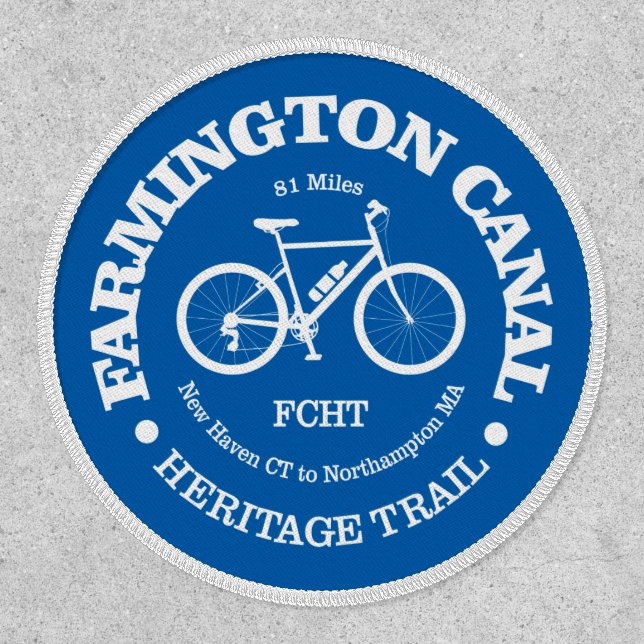Farmington Canal Heritage Trail (cycling)  Patch (Front)