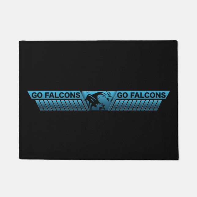 Farmington Falcons #1 Doormat (Front)