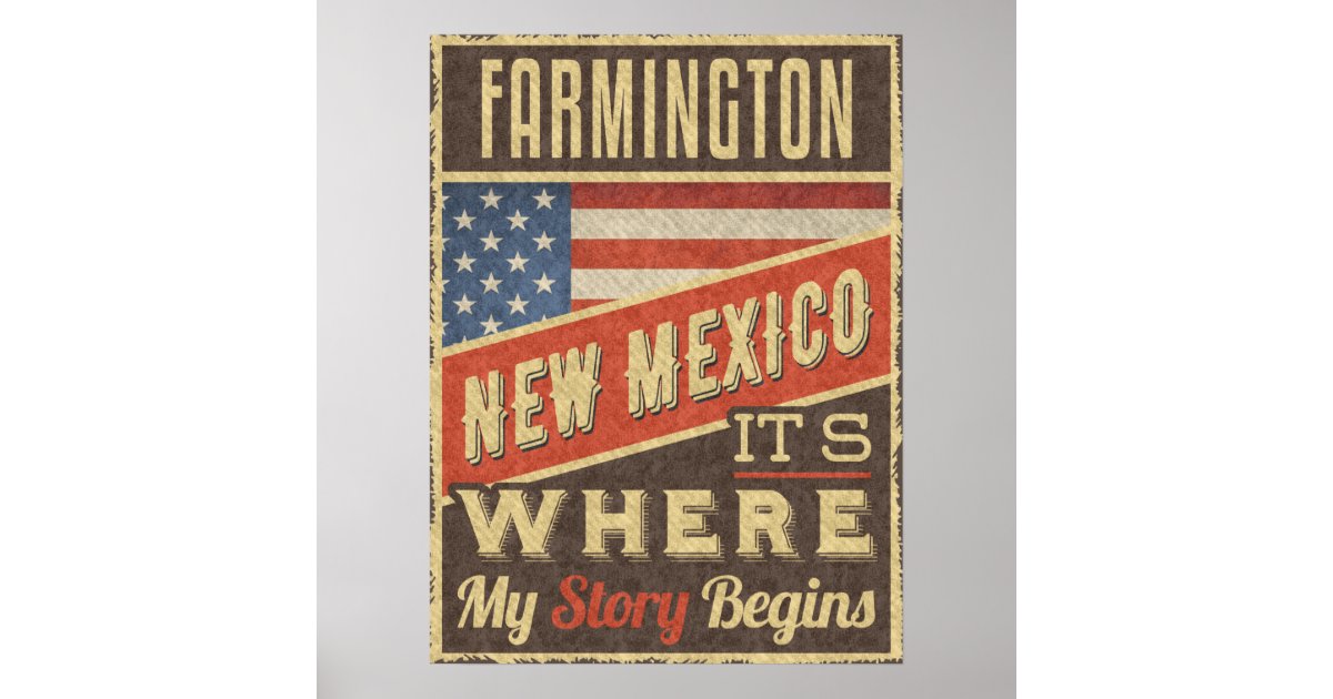 Farmington New Mexico Poster Zazzle