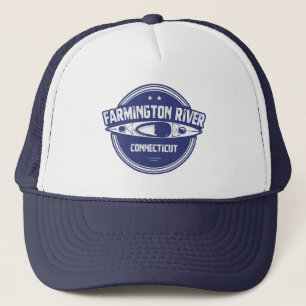 Farmington River Connecticut Kayaking Trucker Hat