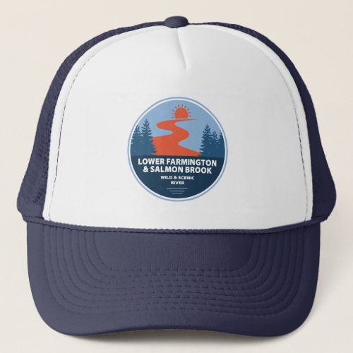Farmington  Salmon Brook Wild  Scenic River Trucker Hat