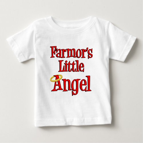 Farmors Little Angel Baby T_Shirt