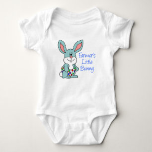 Farmor's Little Bunny Baby Bodysuit