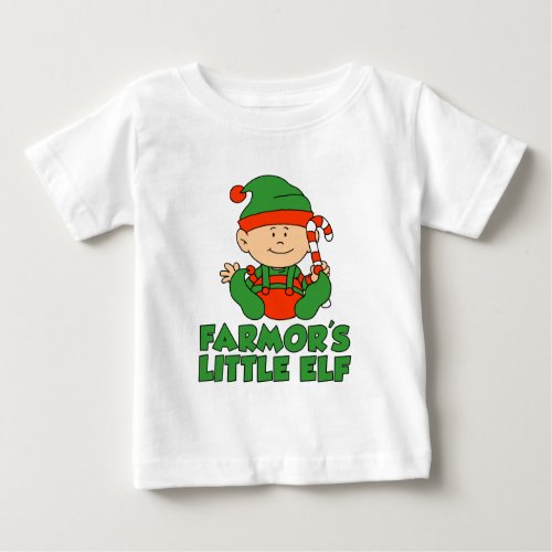 Farmors Little Elf Baby T_Shirt