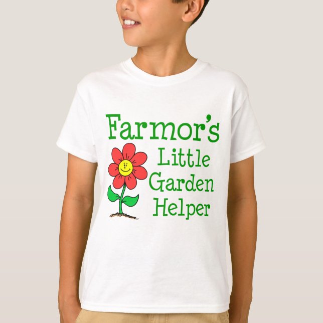 Farmor's Little Garden Helper T-Shirt (Front)