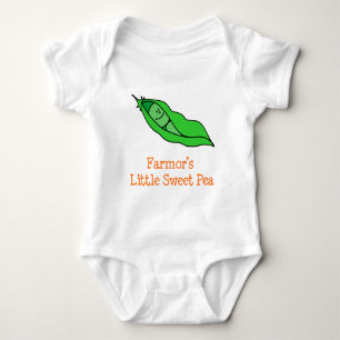 Farmor's Little Sweet Pea Baby Bodysuit