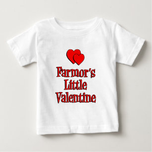 Farmor's Little Valentine Baby T-Shirt