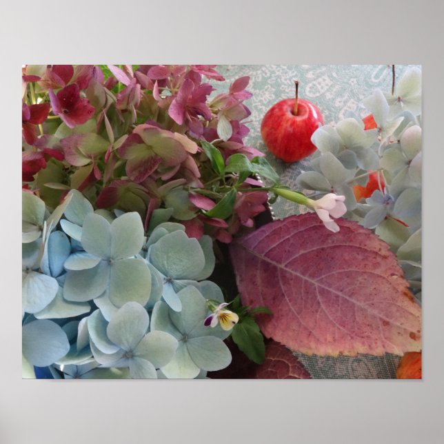 FARMphemera.com "Hydrangeas" poster (Front)