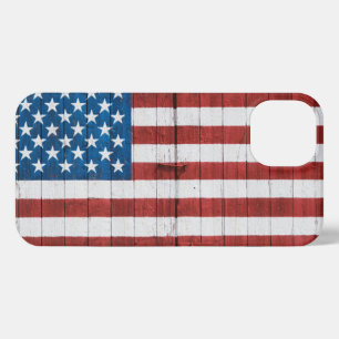 Farms American Flag Barn Mural iPhone 13 Case