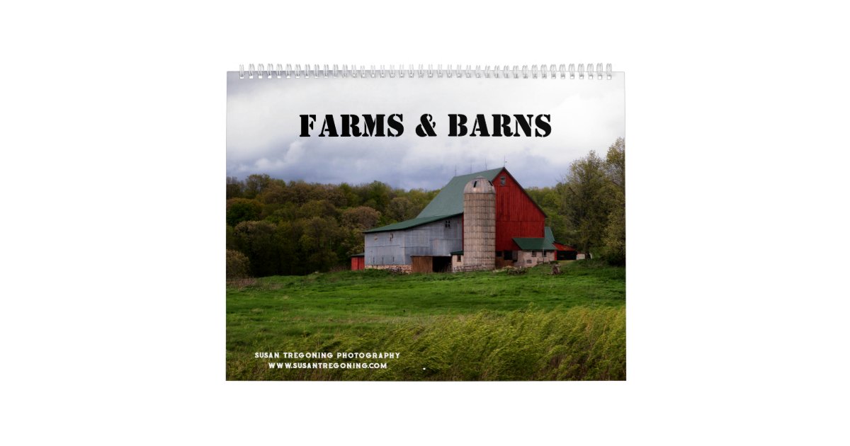 Farms & Barns Calendar Zazzle