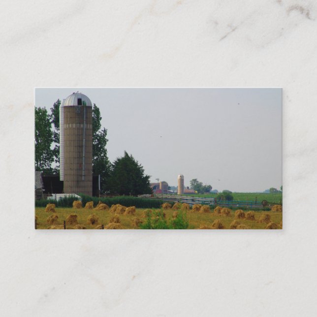 Farms Business Card Template (Front)