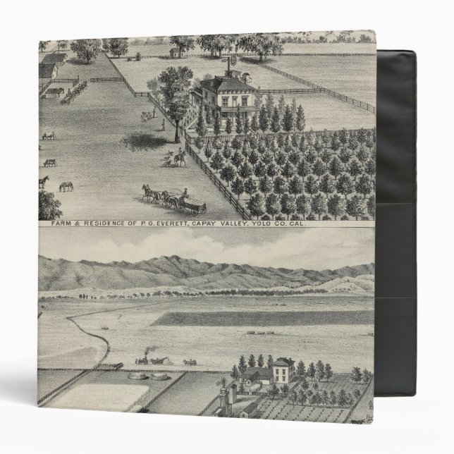Farms, Capay Valley, Madison Binder (Front/Inside)